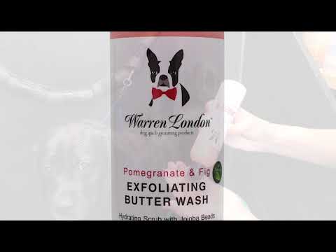 Warren London Exfoliating Butter Wash 237ml - Pomegranate & Fig