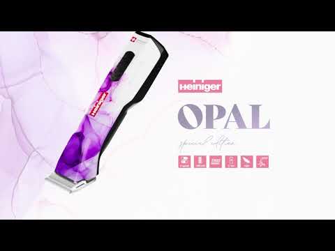 Exclusive Heiniger Opal Special Edition Clipper - One Battery - Extra Blade - Grip Tape