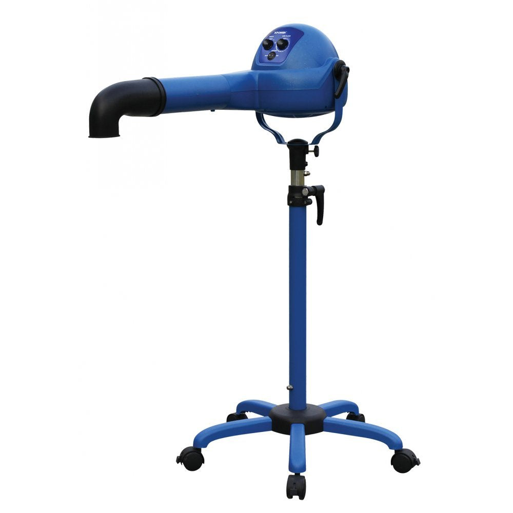 XPower B-18 Anionic Brushless Stand Dryer - Electric Blue