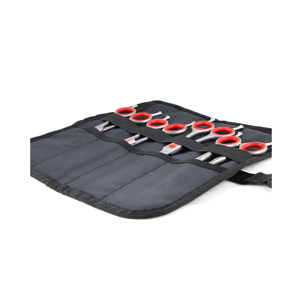 Roseline 4 Piece Scissor Set - Red