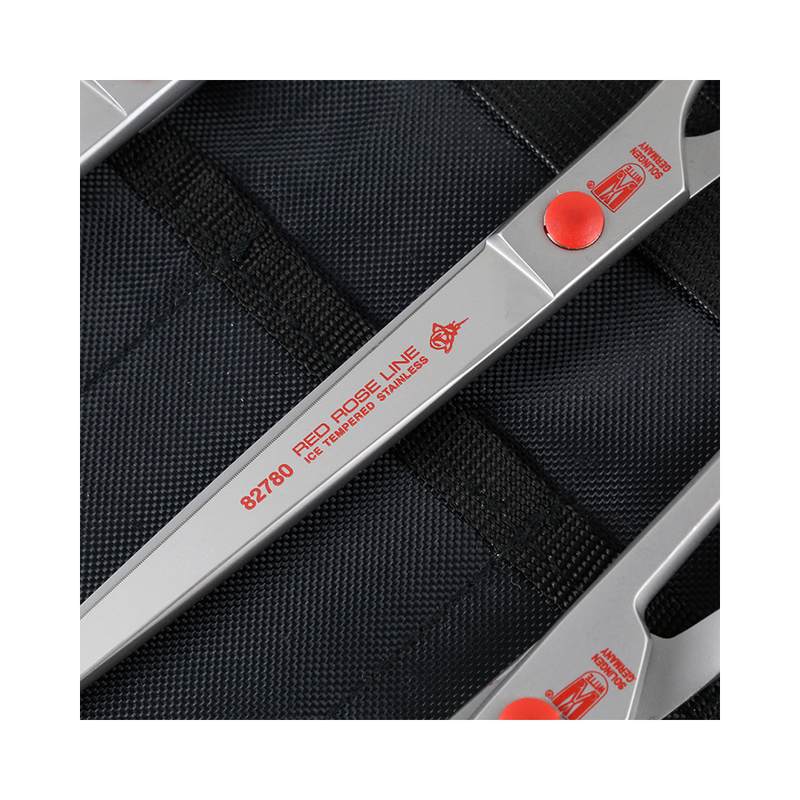 Roseline 4 Piece Scissor Set - Red