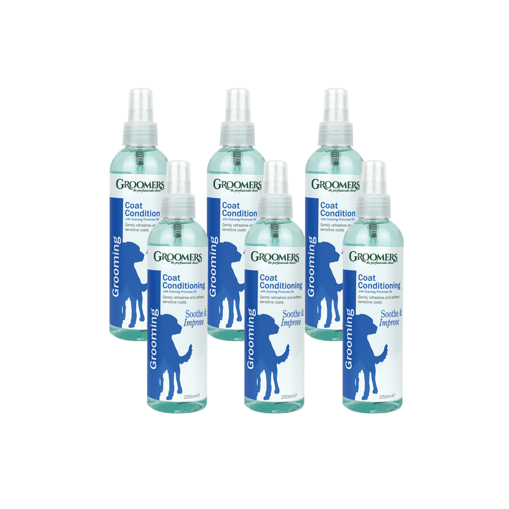 Groomers Coat Conditioning Spray 250ml - 6 Pack