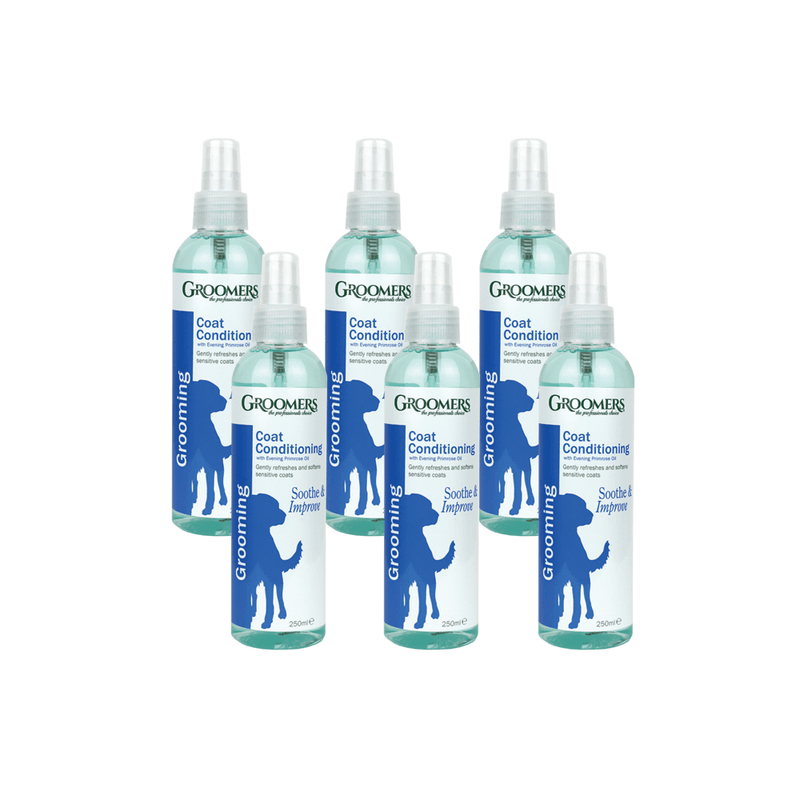 Groomers Coat Conditioning Spray 250ml - 6 Pack