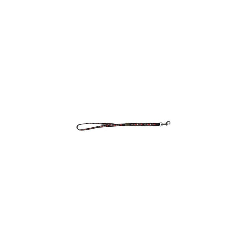 Show Tech Grooming Noose with Paw Print-Black