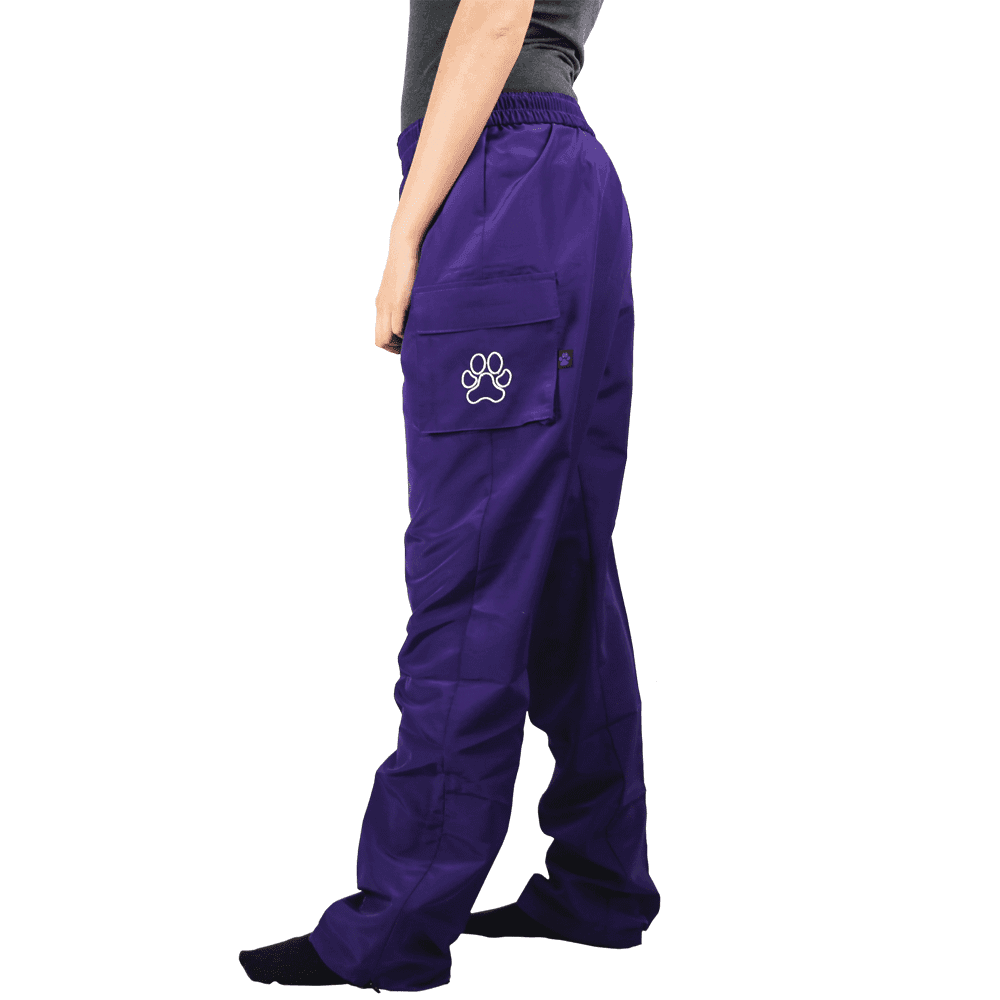 Cargo Trousers Purple