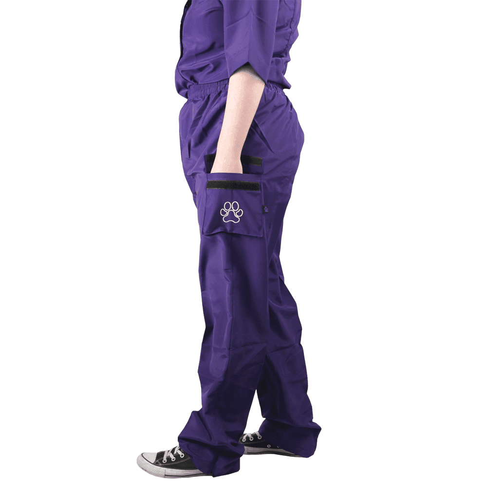 Cargo Trousers Purple