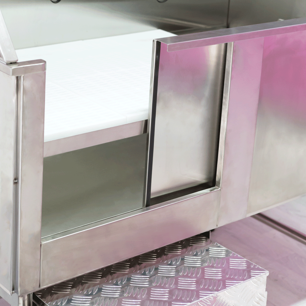 Easy Step Static Stainless Steel Bath