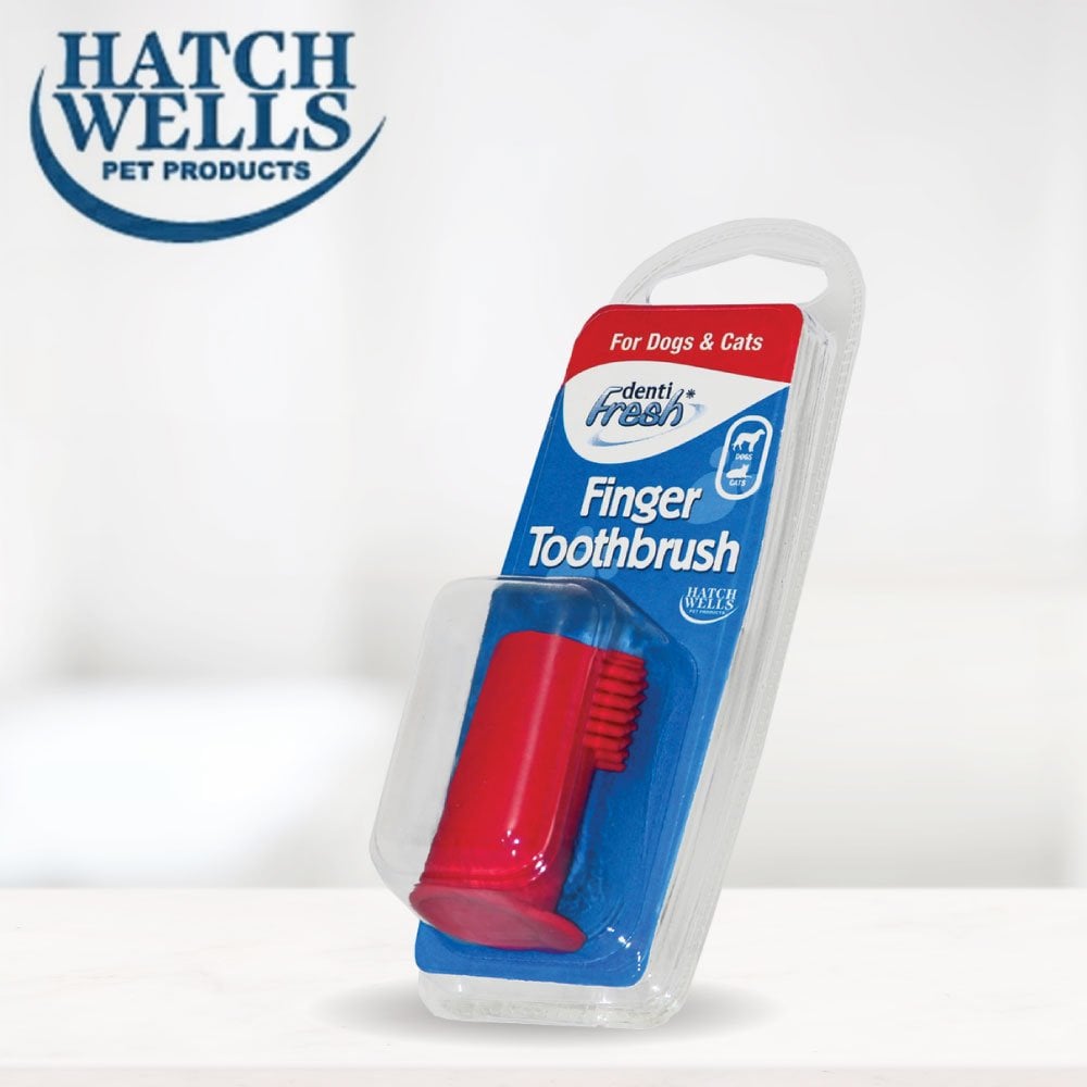 Dentifresh Soft Finger Toothbrush For Dogs & Cats