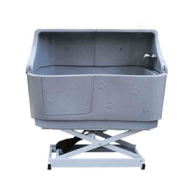 Groomers Neptune Electric Bath with Splashback - Grey