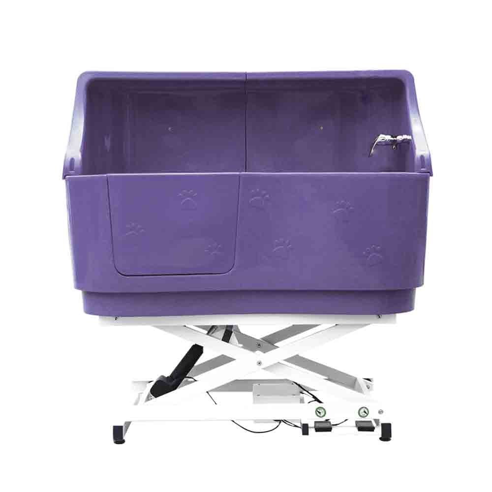 Groomers Neptune Electric Bath with Splashback - Purple