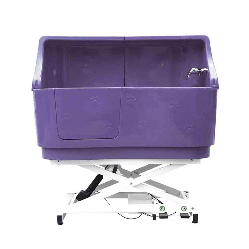 Groomers Neptune Electric Bath with Splashback - Purple