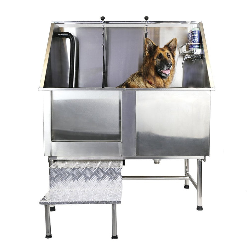 Easy Step Static Stainless Steel Bath