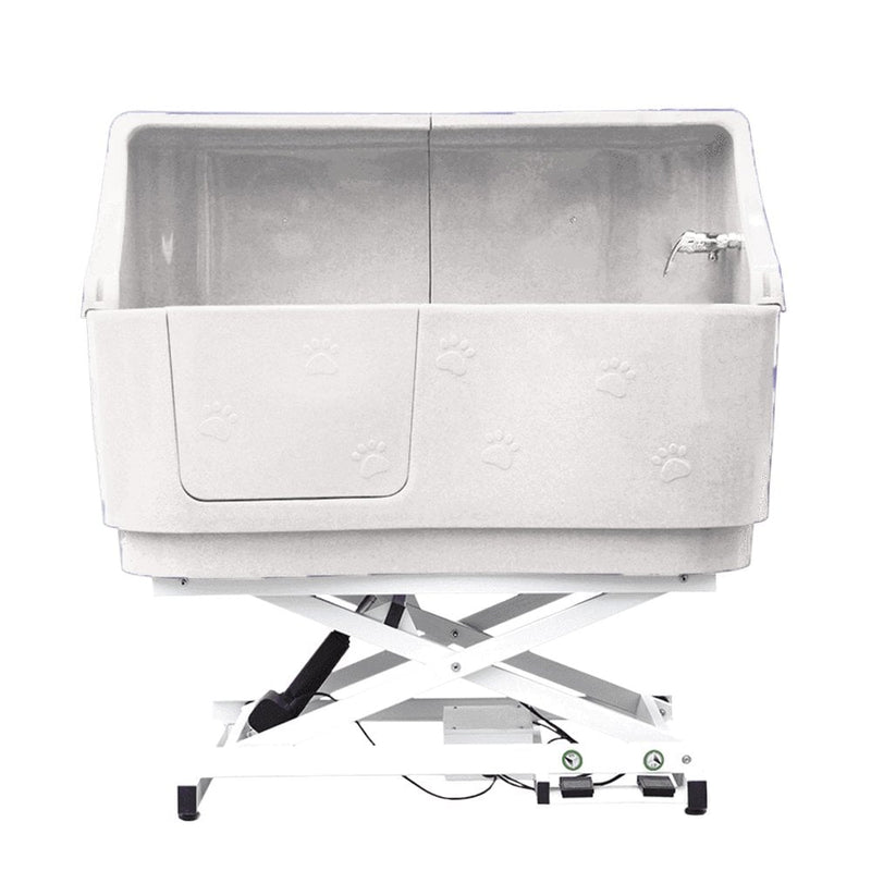 Groomers Neptune Electric Bath with Splashback - Cream