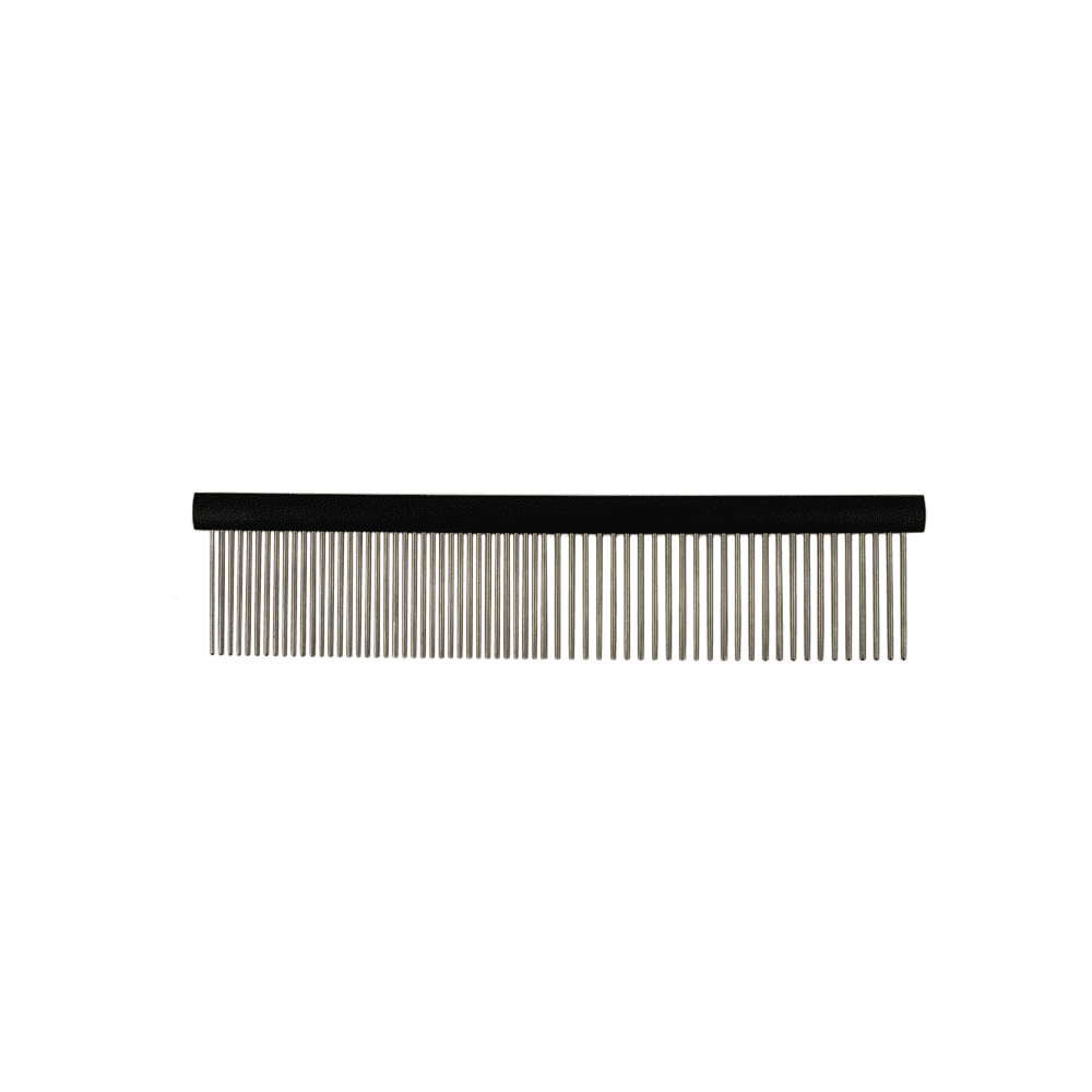 Groomers Combination Comb 19cm Black