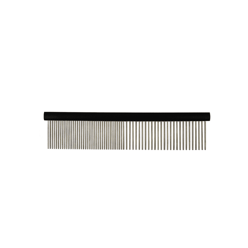 Groomers Combination Comb 19cm Black
