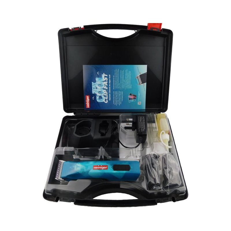 Heiniger Opal Cordless Clipper with Two Batteries and Carry Case