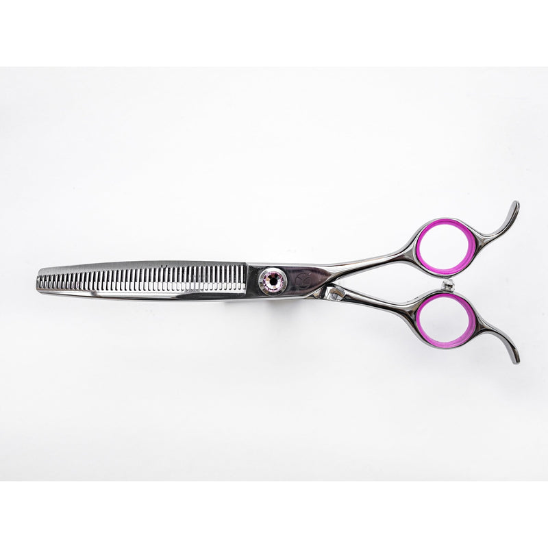 Kanpeki Curved Pink 3 Piece Scissor Set with Case