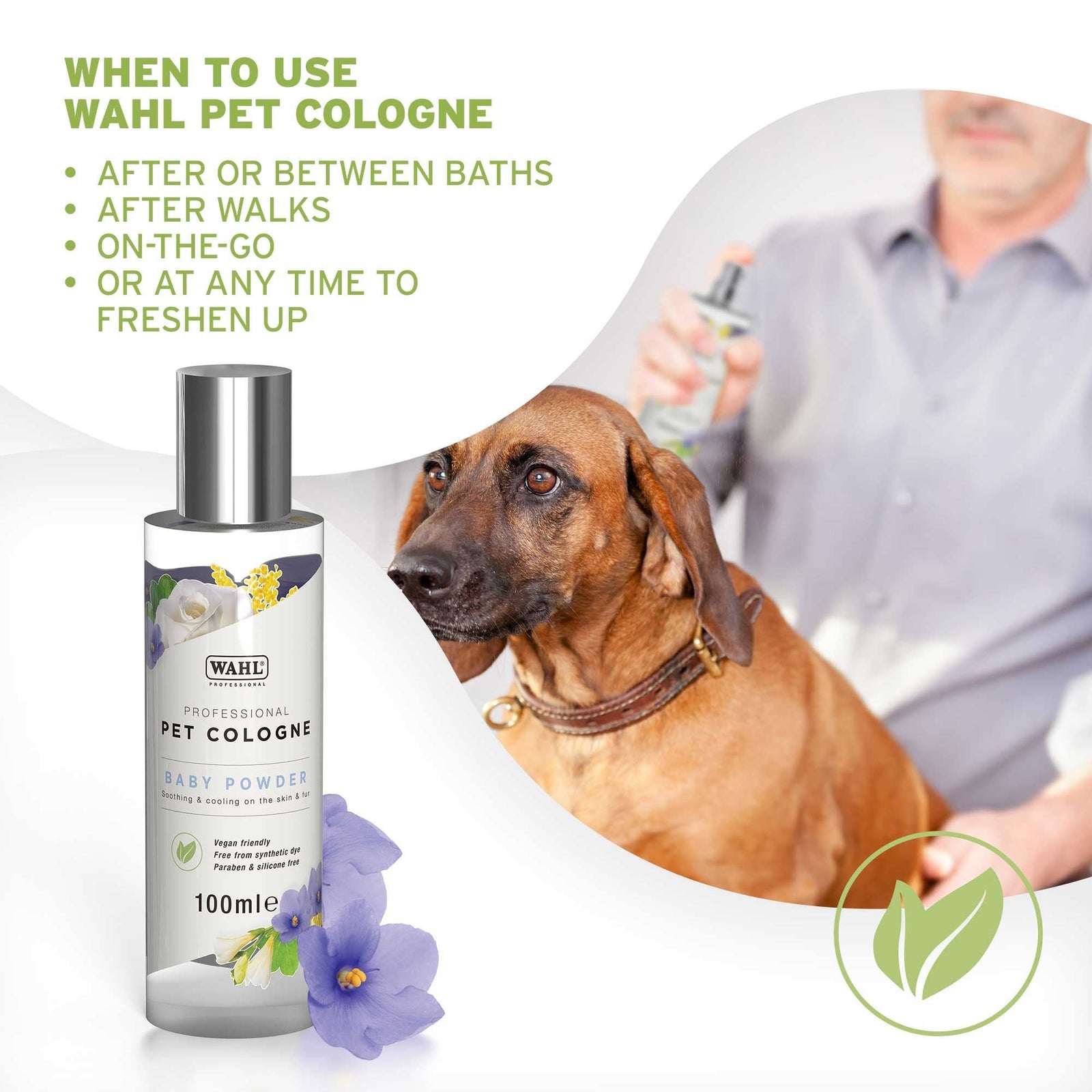 Wahl Professional Pet Cologne â€“ Baby Powder