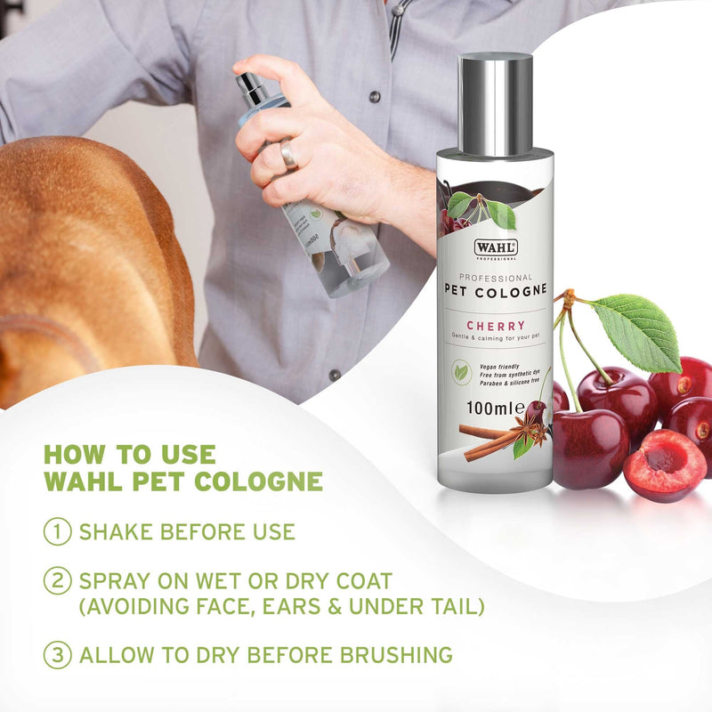 Wahl Professional Pet Cologne â€“ Cherry