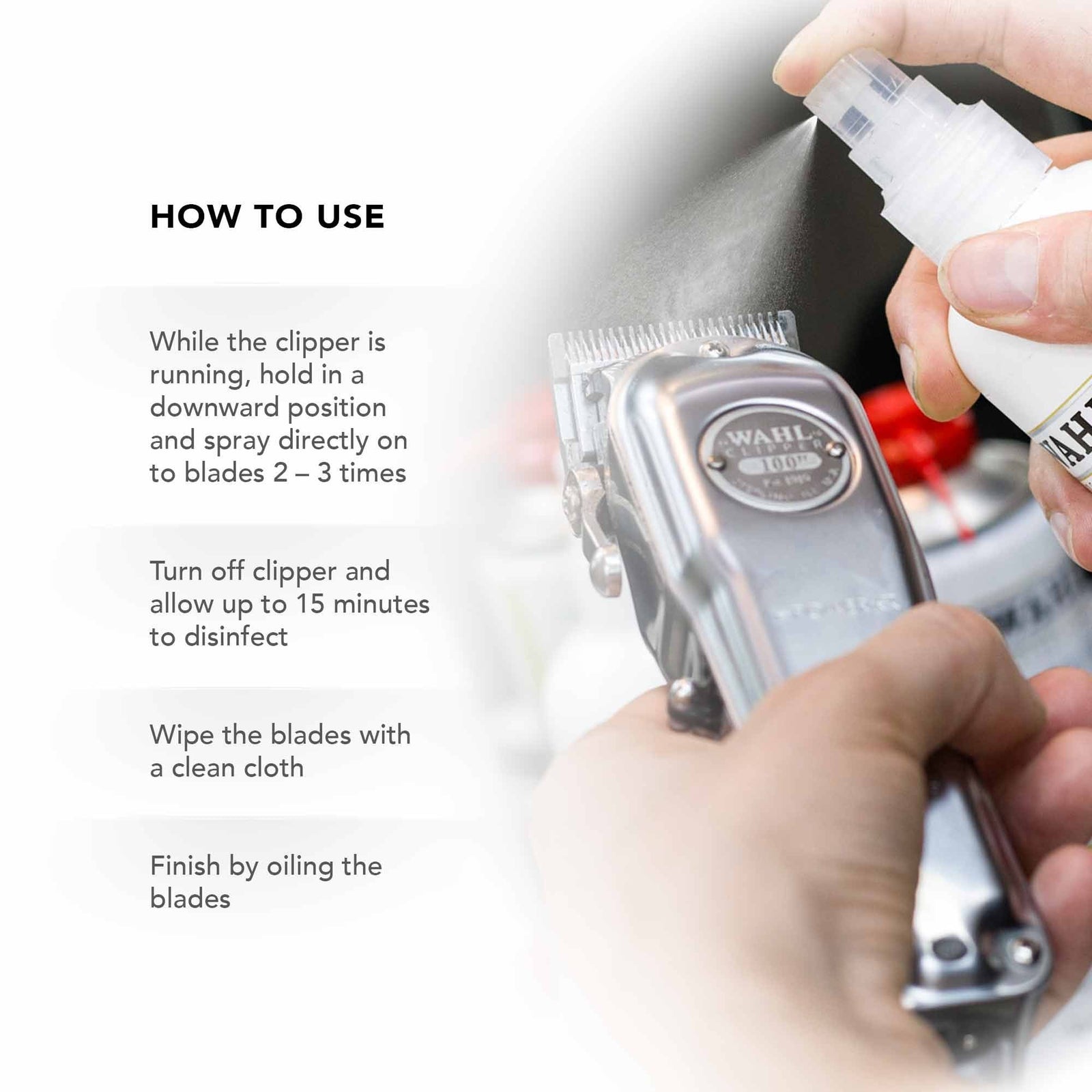 Wahl Hygienic Clipper Blade Spray