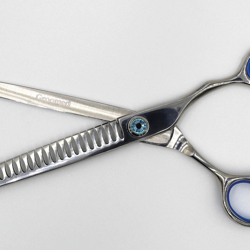 Groomers Topaz 7" 23T Chunker Scissors