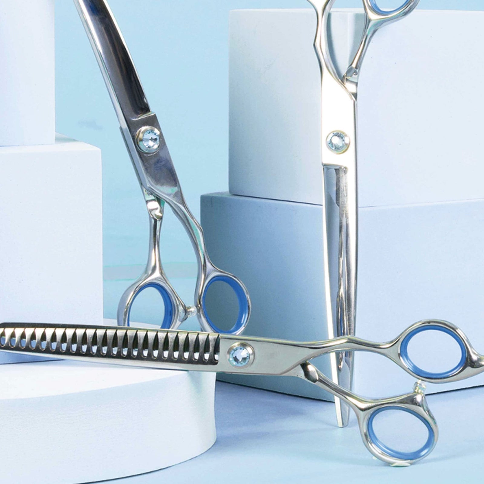 Groomers Topaz 7" 23T Chunker Scissors
