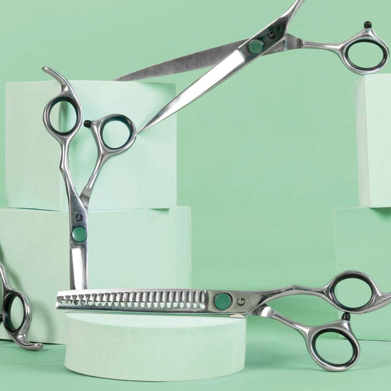 Groomers Simply G 7" Left-Handed 21T Chunker Scissors
