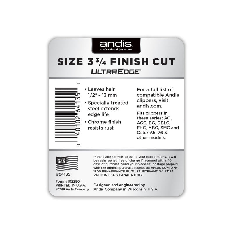 Andis #3 3/4FC UltraEdge Detachable Blade