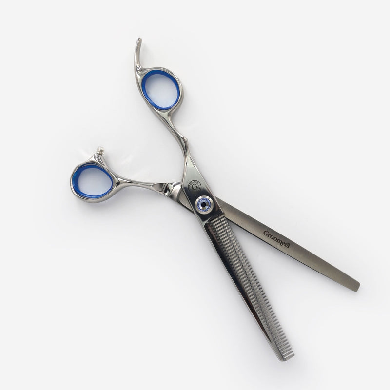 Groomers Topaz 7" Left-Handed 50T Thinning Scissors