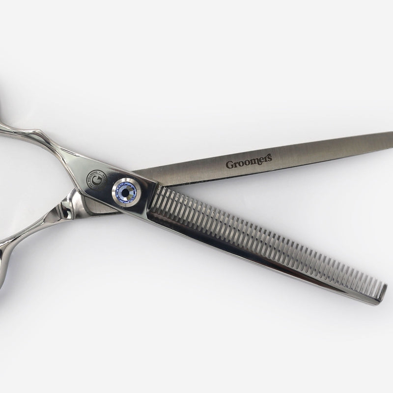 Groomers Topaz 7" Left-Handed 50T Thinning Scissors