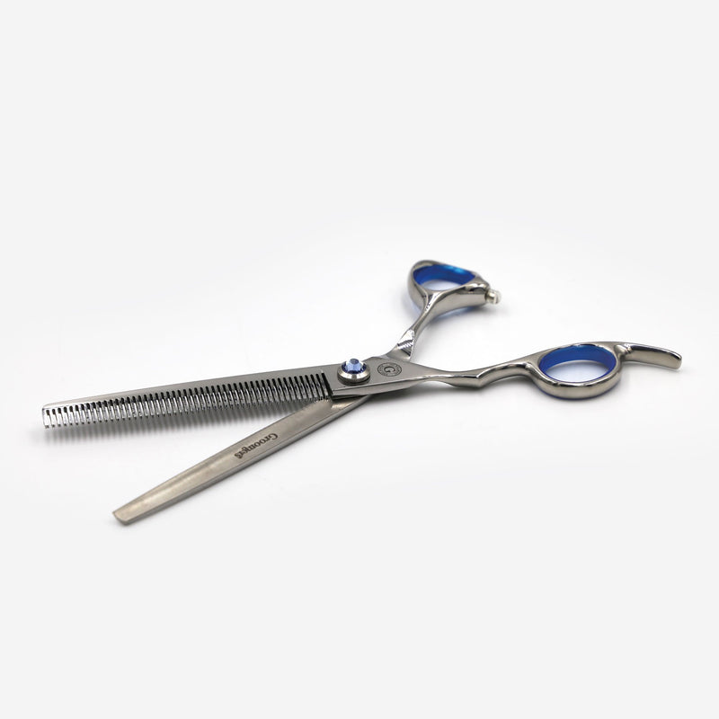 Groomers Topaz 7" Left-Handed 50T Thinning Scissors
