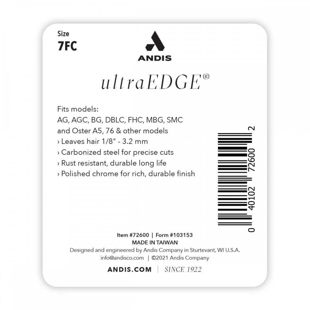 Andis #7FC UltraEdge Detachable Blade