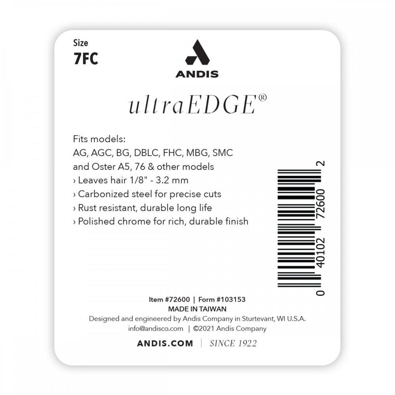 Andis #7FC UltraEdge Detachable Blade