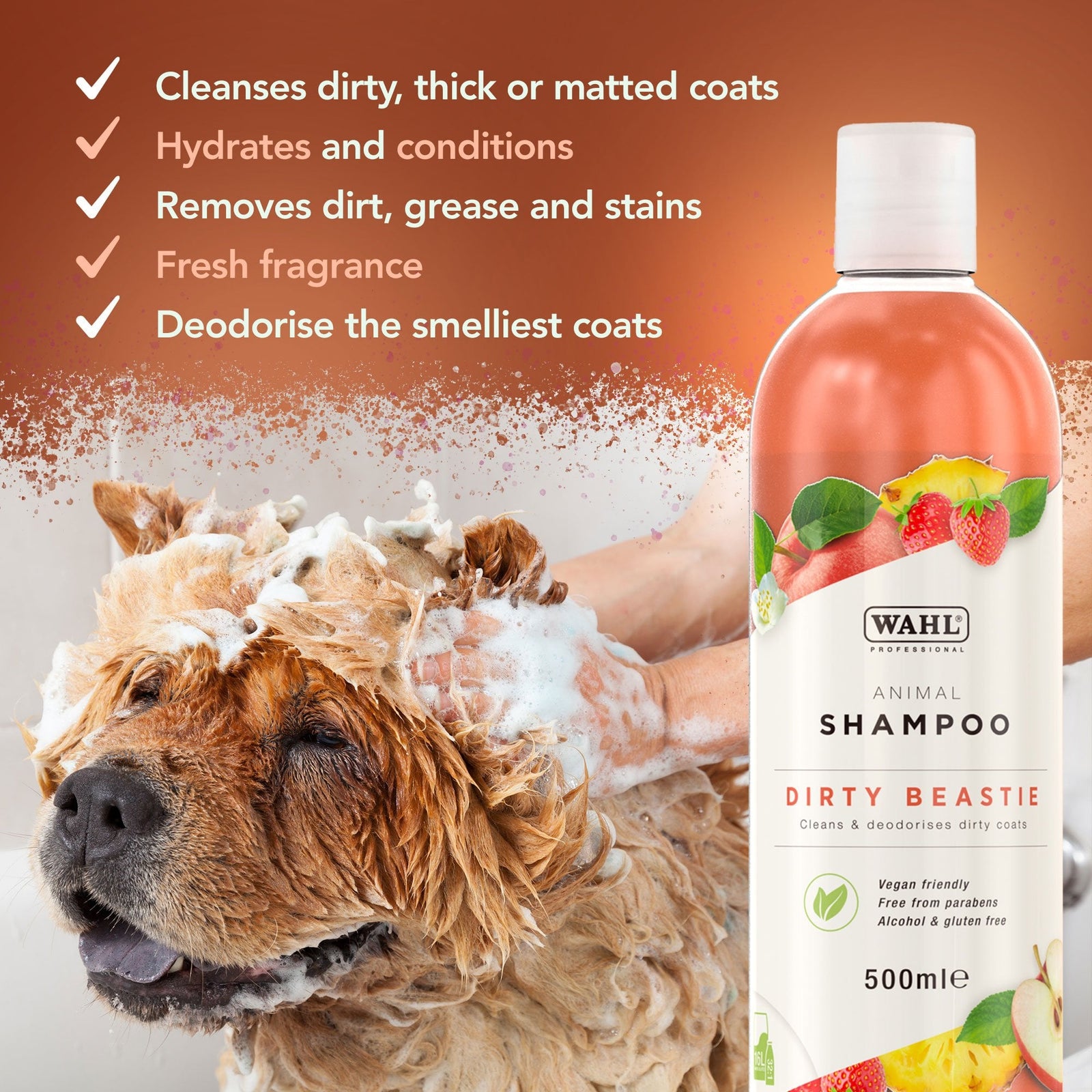 Wahl Dirty Beastie Shampoo 500ml