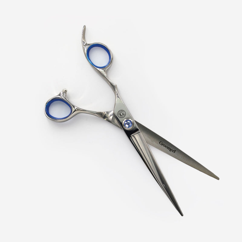 Groomers Topaz 7" Left-Handed Straight Scissors