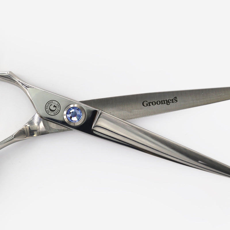 Groomers Topaz 7" Left-Handed Straight Scissors