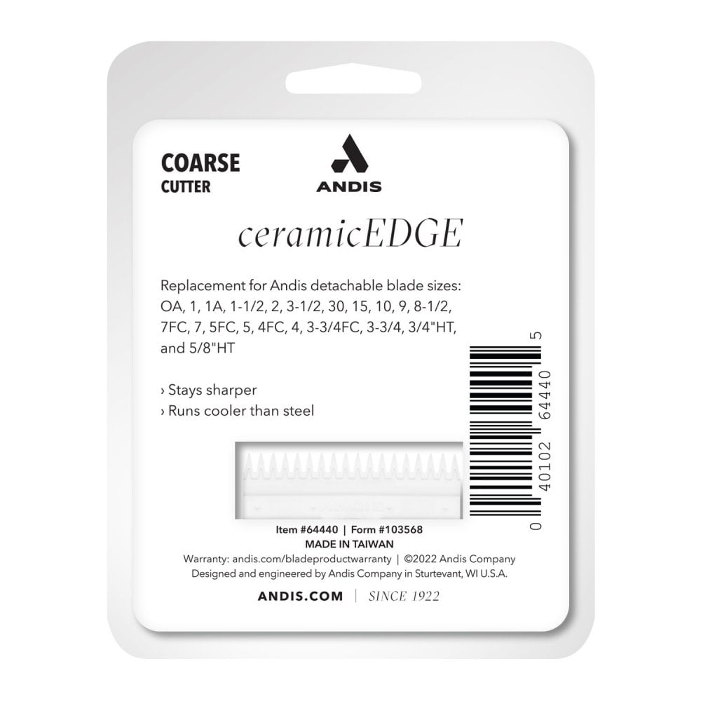 Andis CeramicEdge Detachable Blade Coarse Cutter