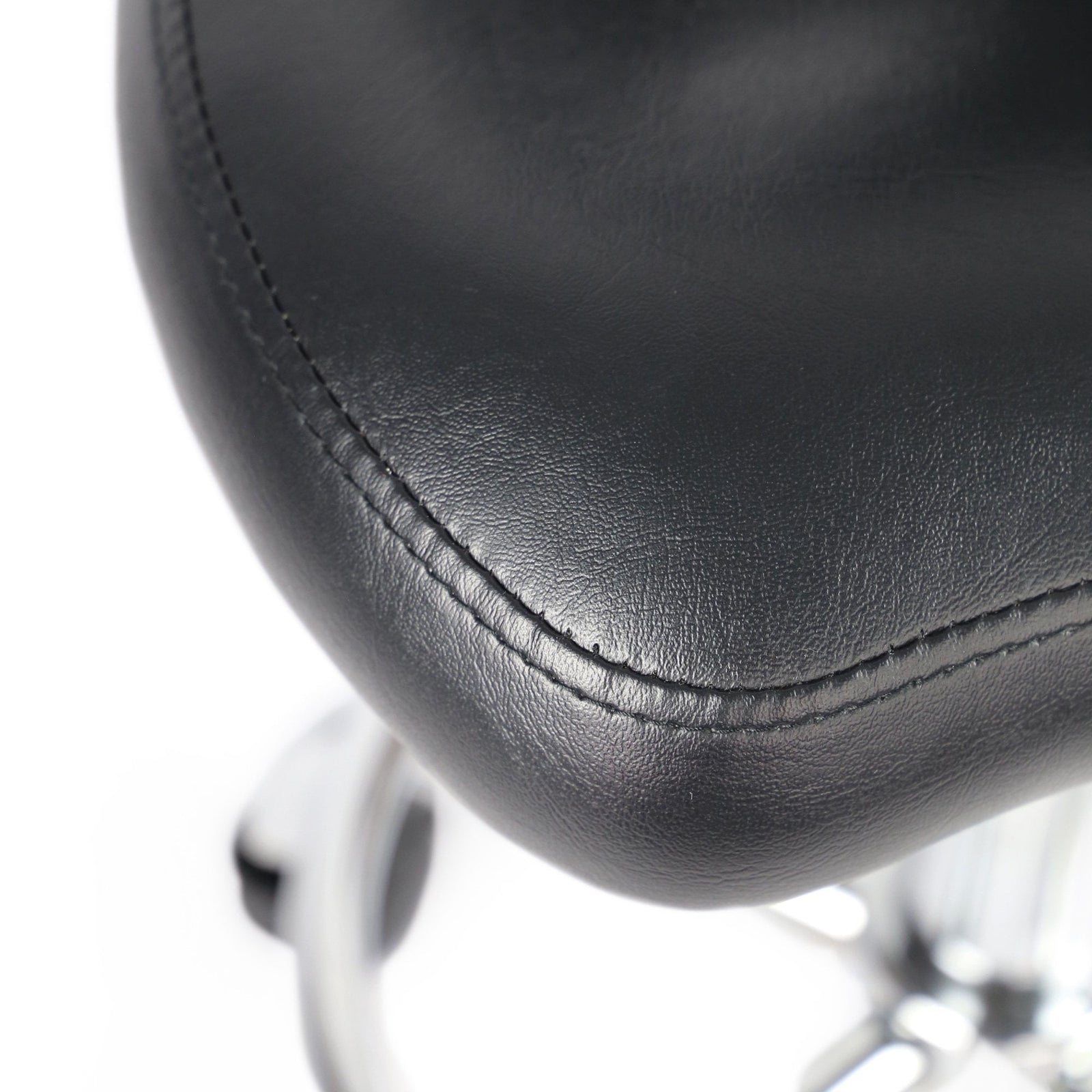 Groomers Black Stool with Back Rest