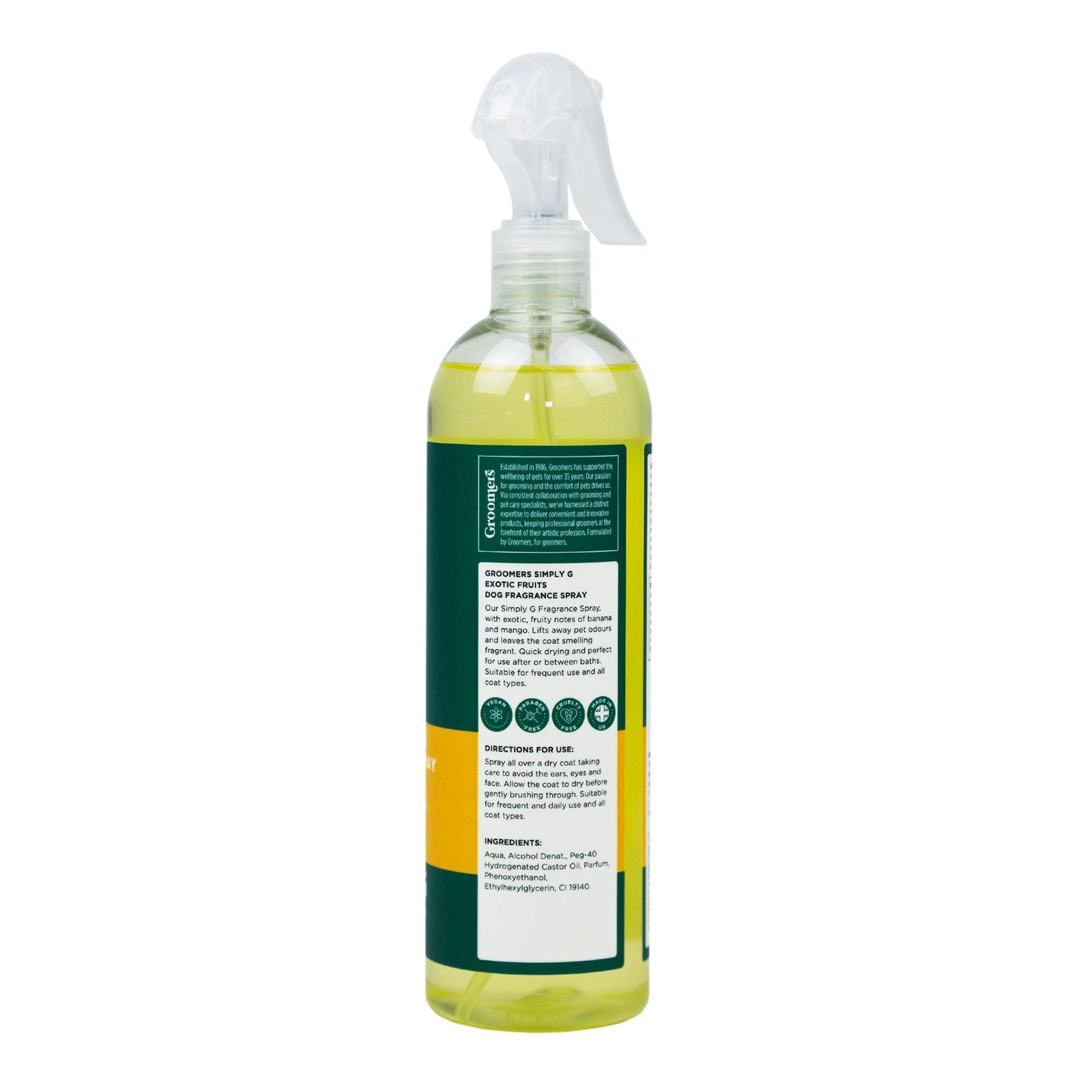 Groomers Simply G Exotic Fruits Fragrance Spray