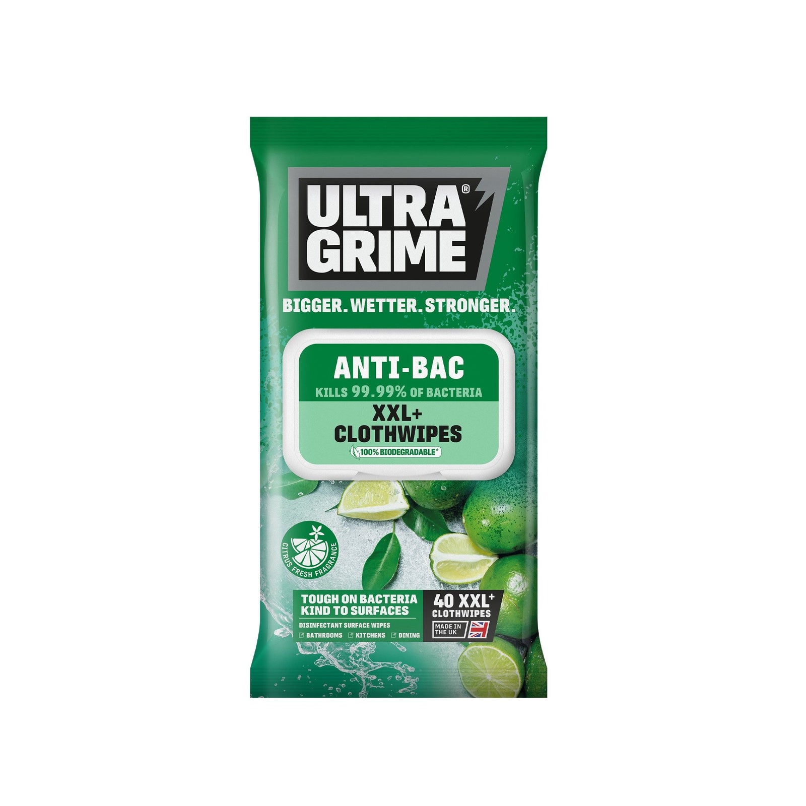 UltraGrime Life Anti-Bac Clothwipes