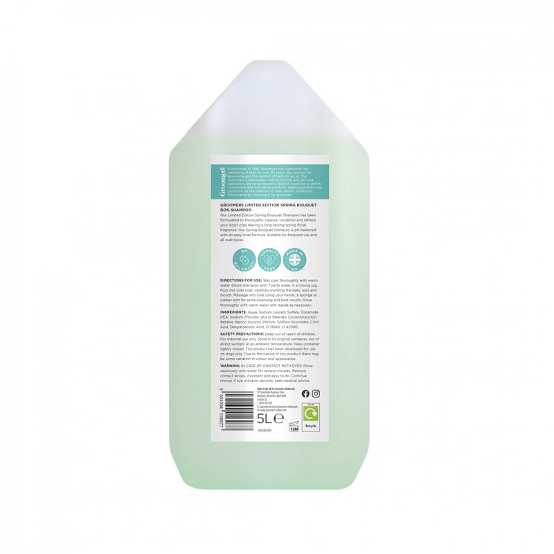 Groomers Limited Edition Spring Bouquet Shampoo