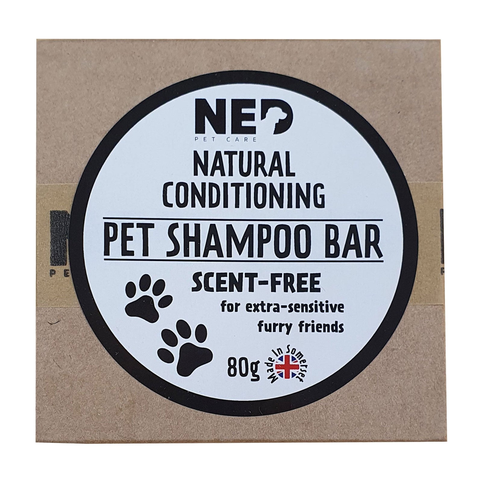 NED Pet Care Scent-Free Pet Shampoo Bar