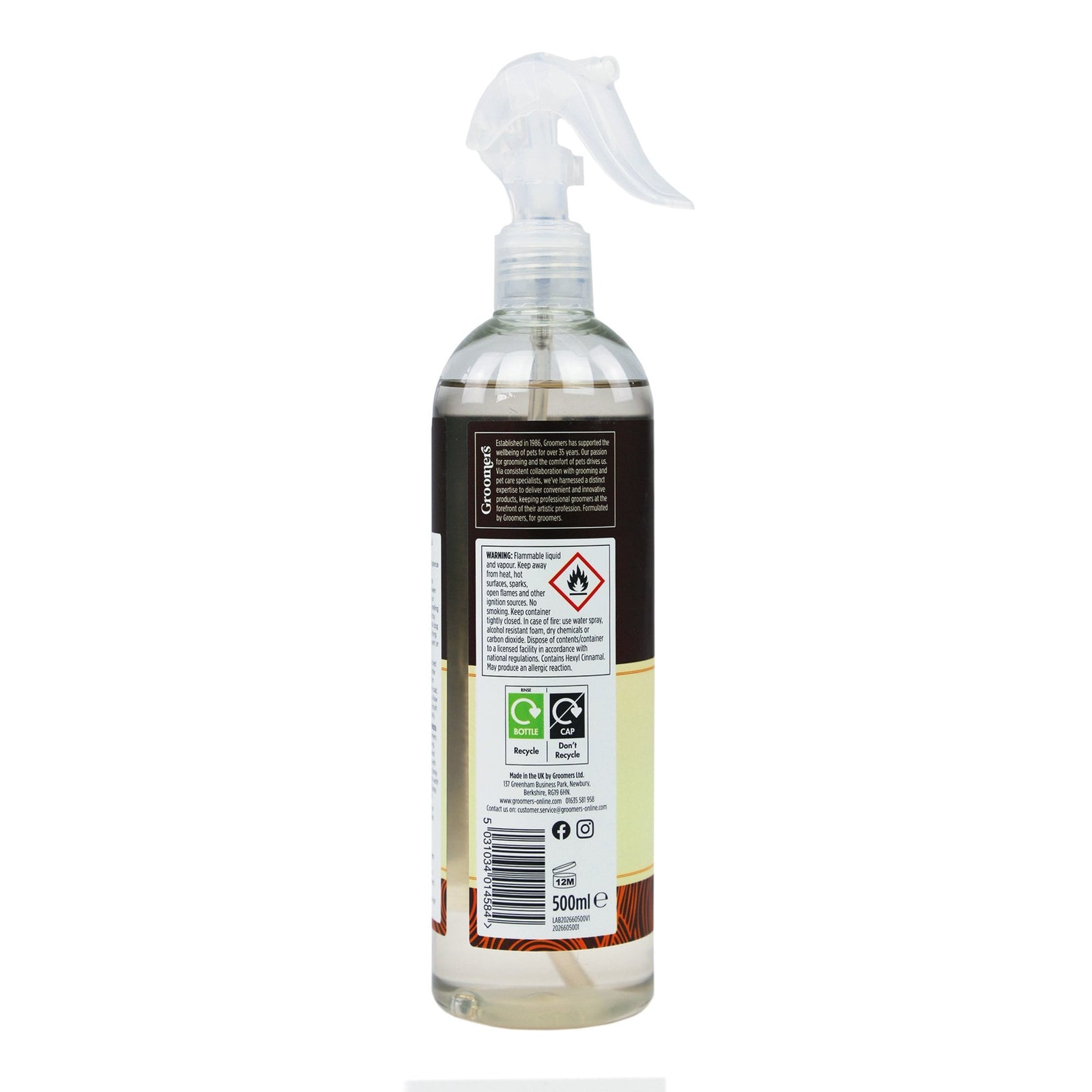 Groomers Crazy Curls Fragrance Spray