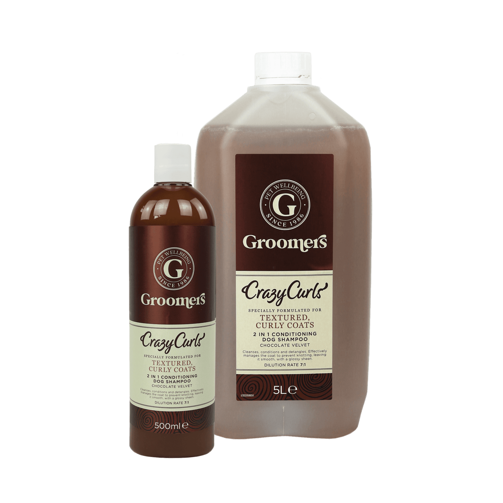 Groomers Crazy Curls 2 in 1 Conditioning Shampoo