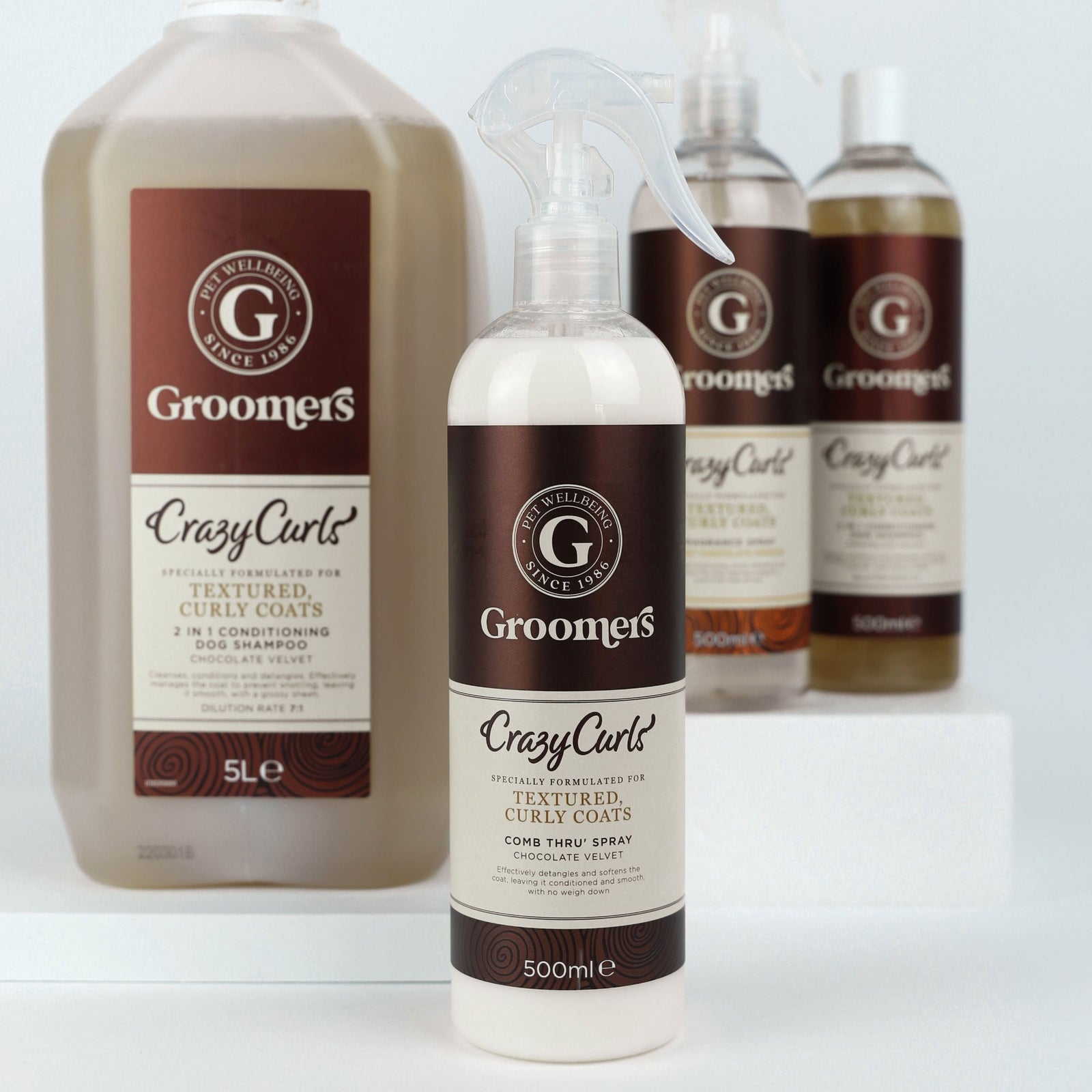 Groomers Crazy Curls Comb Thru' Spray