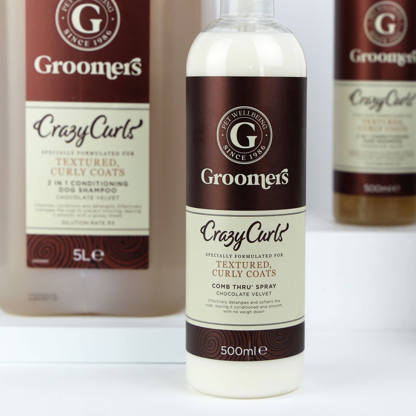 Groomers Crazy Curls Comb Thru' Spray