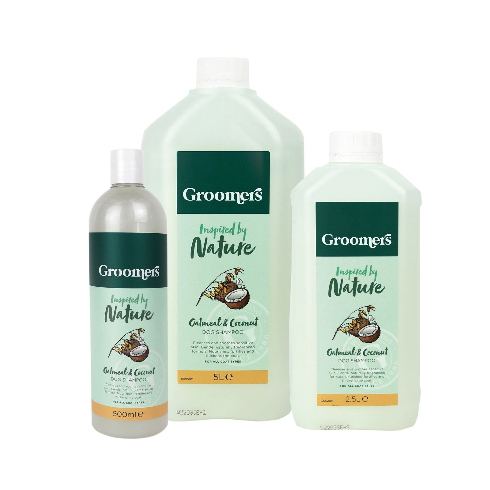 Groomers Simply Naturals Oatmeal & Coconut Shampoo