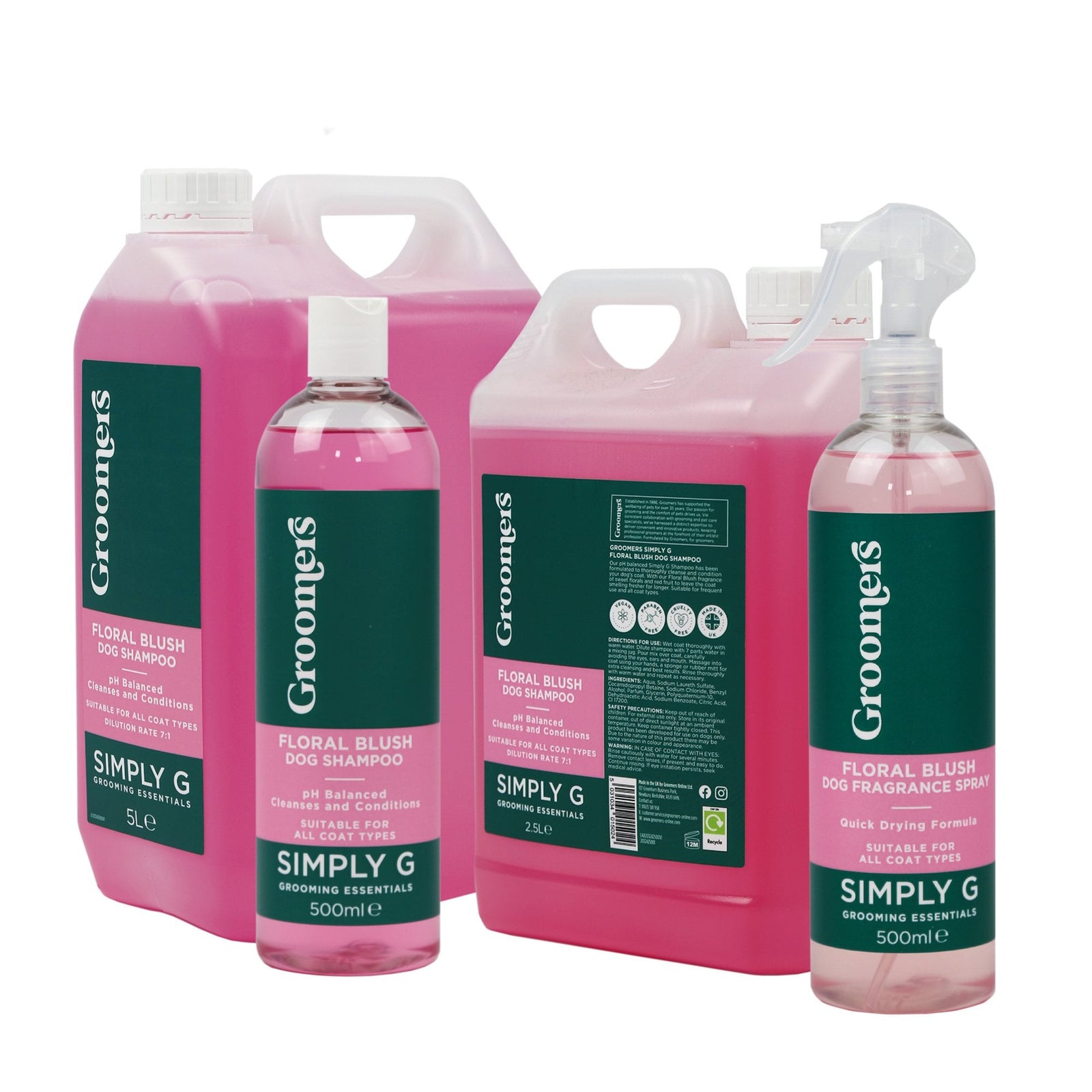 Groomers Simply G Floral Blush Fragrance Spray