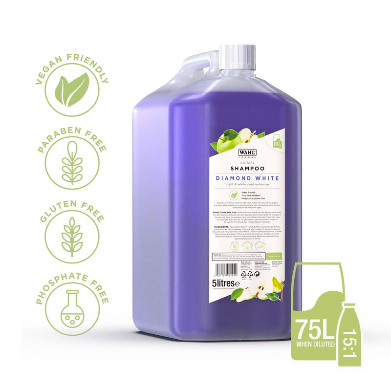 Wahl Diamond White Shampoo 5L