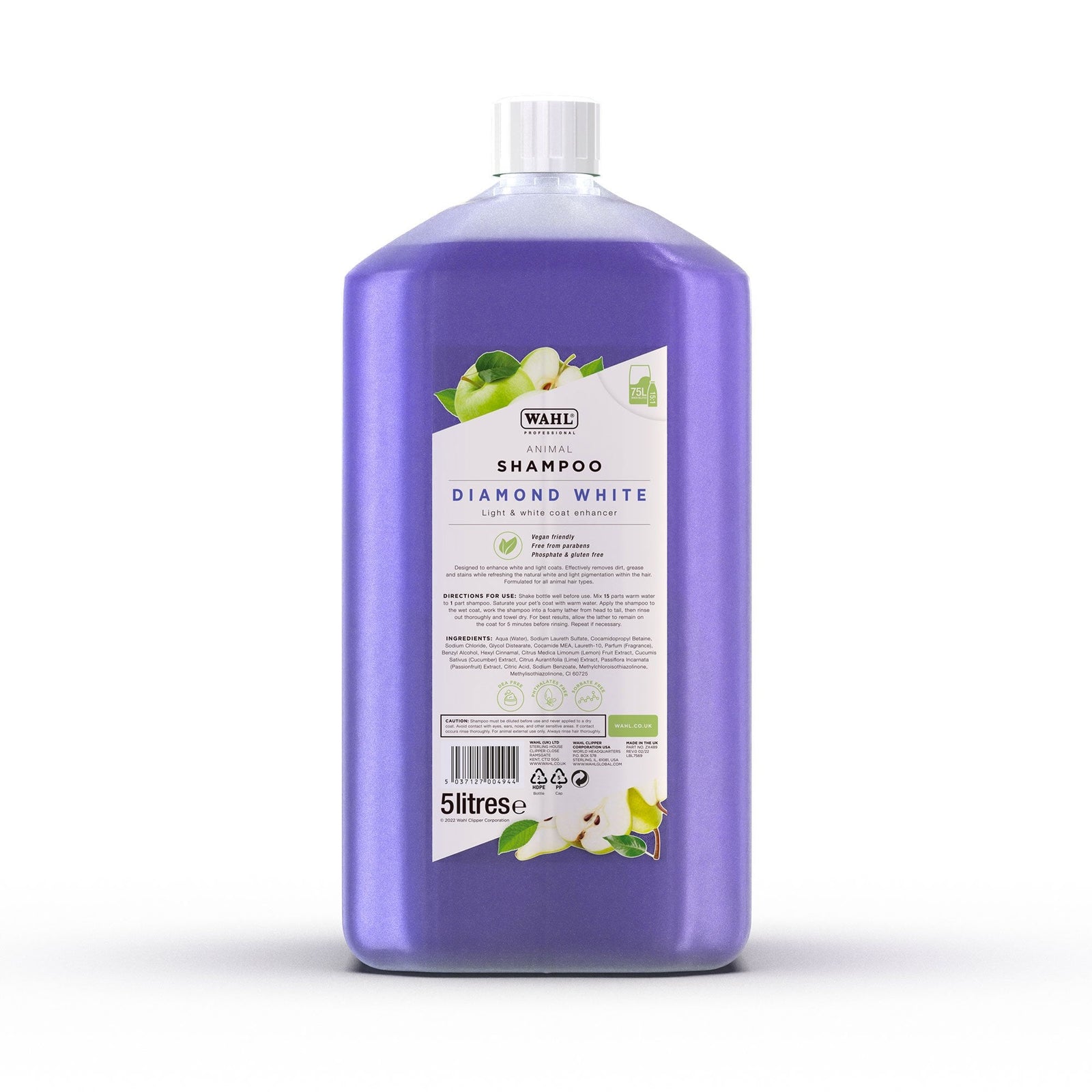 Wahl Diamond White Shampoo 5L